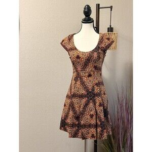 Plenty By Tracy Reese Dress Cap Sleeve Multicolor Size 0 NWT